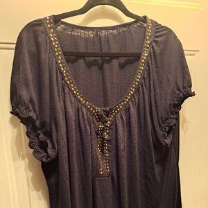 Black Top Size 2X with no Tag